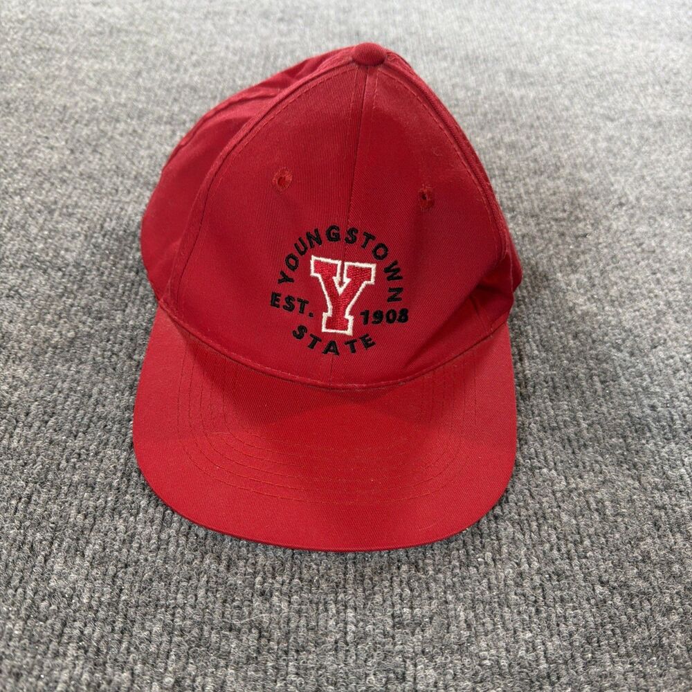 Vintage Youngstown State University Penguins Hat Cap Snapback 90s Sportsman